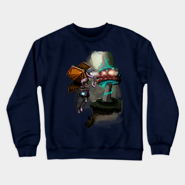 Steampunk Fairy Crewneck Sweatshirt by BunnyMaelstrom